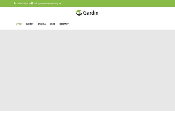 zahradnicke-sluzby.sk site used Gardin