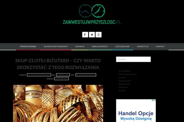 zainwestujwprzyszlosc.pl site used Bloggy