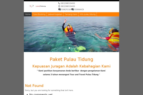 WP-Wisata theme websites examples