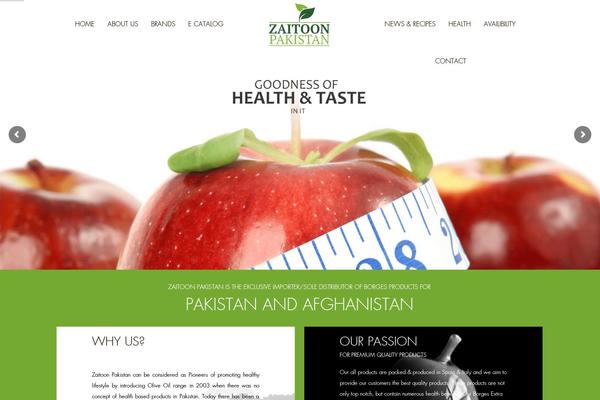 zaitoonpakistan.com site used Aukinternational