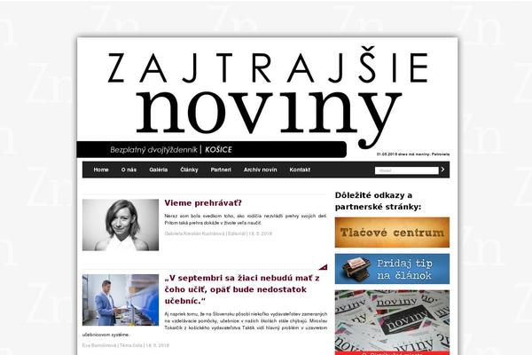 zajtrajsienoviny.sk site used Zn_theme