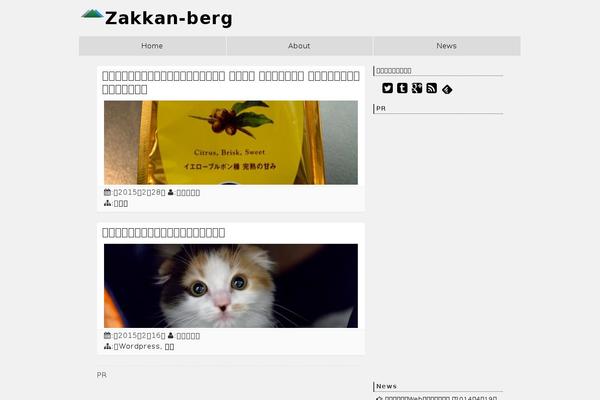 zakkanberg.com site used Cocoon-master