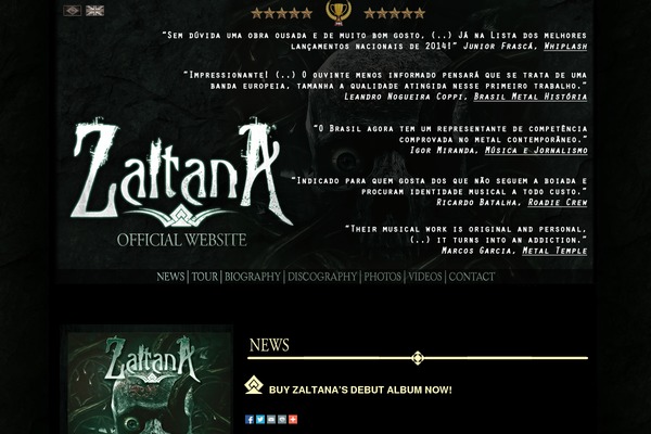 zaltanaofficial.com site used Jduartedesign