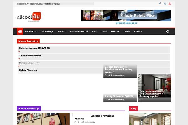 Site using Iks-menu plugin