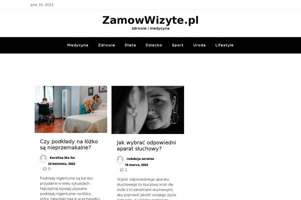 zamowwizyte.pl site used Masonry-blogwaves