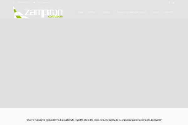 Fortuna theme site design template sample