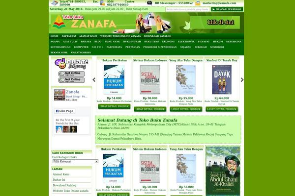 zanafa.com site used Indostore5.0.2