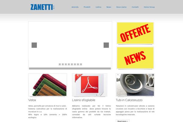 zanettimanufatti.com site used Polyon