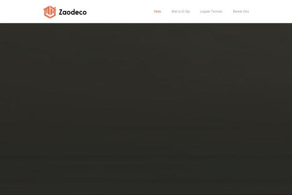 Total theme site design template sample
