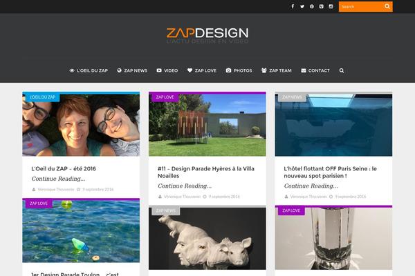 zapdesign.com site used Banshee