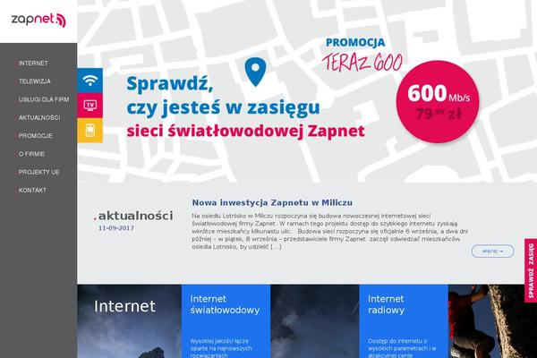 zapnet.pl site used Zapnet