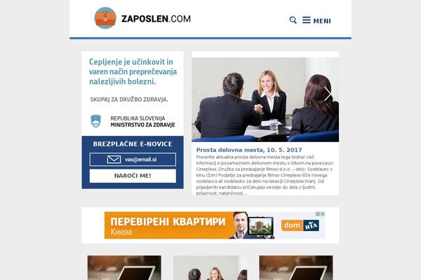 zaposlen.com site used W3b_marketing_starsevstvo