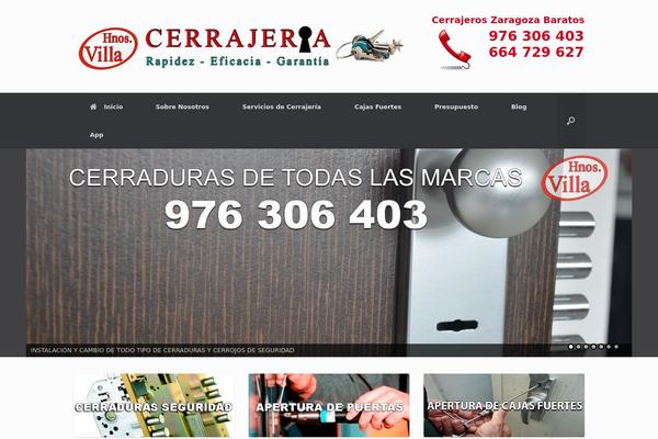 zaragoza-cerrajeros.net site used Vantageex