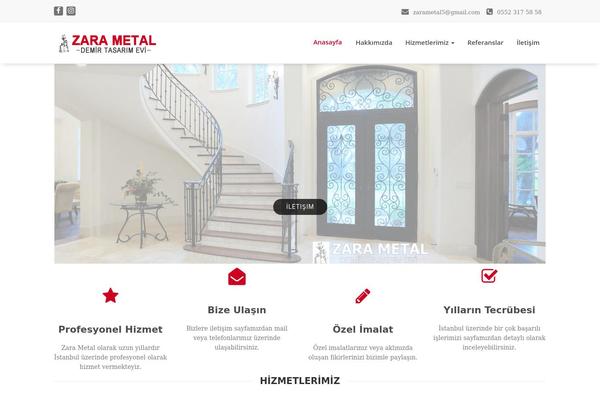 Specia theme site design template sample