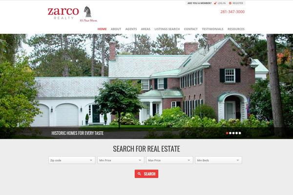 zarcorealty.com site used Plymouth
