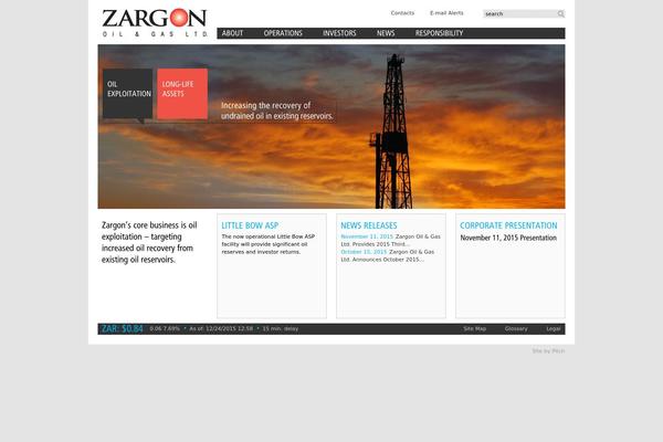 zargon.ca site used Zargon