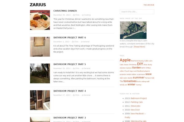 Origin theme site design template sample