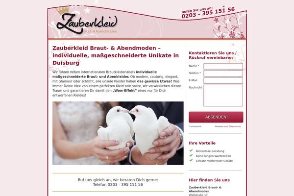 zauberkleid.com site used Landingtocki-0.8