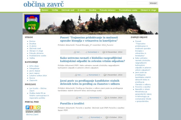 zavrc.si site used Greenetocka