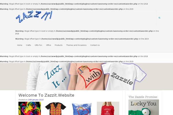zazzit.website site used Mystore-premium