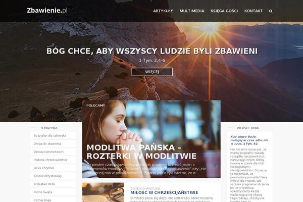zbawienie.pl site used Zbawienie