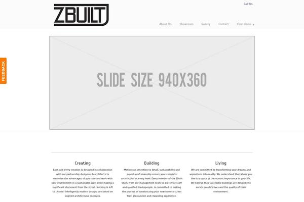zbuilt.co.nz site used uDesign