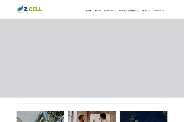 Oxygen theme site design template sample