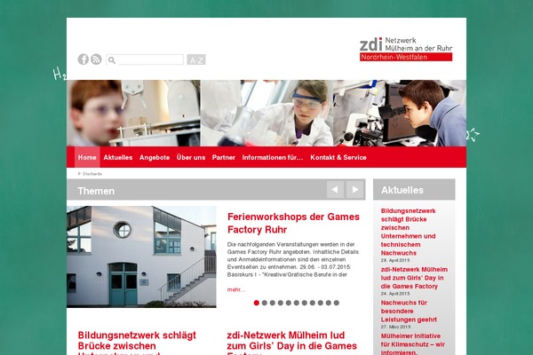 zdi-mh.de site used Zdi-hauptseite