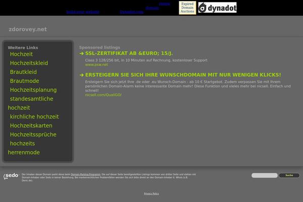 zdorovey.net site used Twenty Fifteen