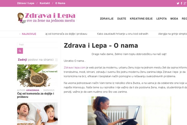zdravailepa.com site used Falcon