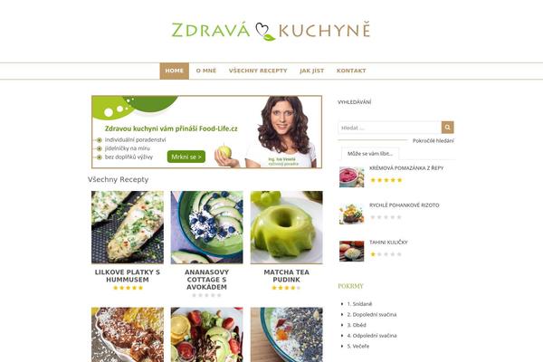 Food & Cook theme site design template sample