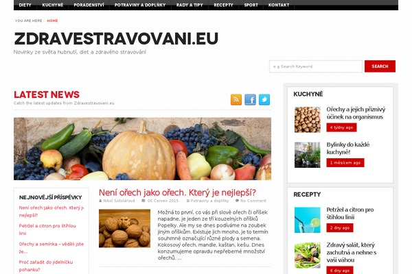 zdravestravovani.eu site used Newszeplin