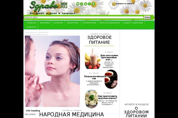 zdravo2020.ru site used Zdravo2020
