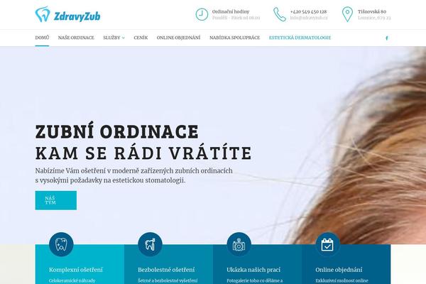 zdravyzub.cz site used Medicare-child