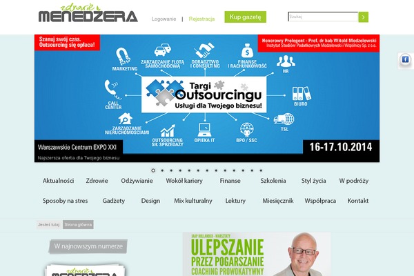 zdrowiemenedzera.pl site used Zdrowiemenadzera