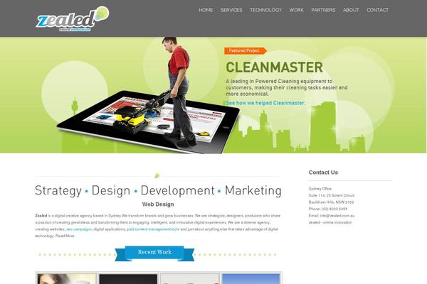 AwesomeOne theme site design template sample