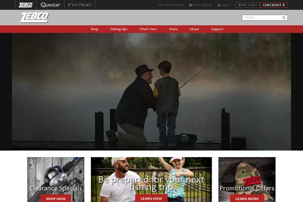 zebco theme websites examples