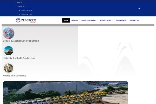Porto theme site design template sample