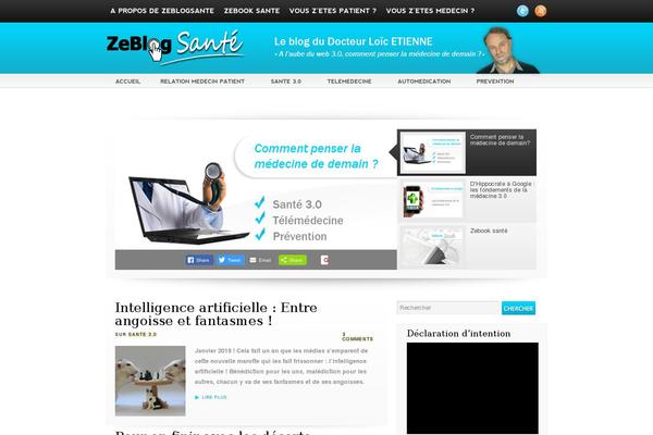 zeblogsante.com site used Madblogger-premium