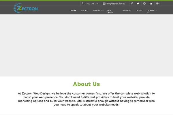 zectron.com.au site used Zectron