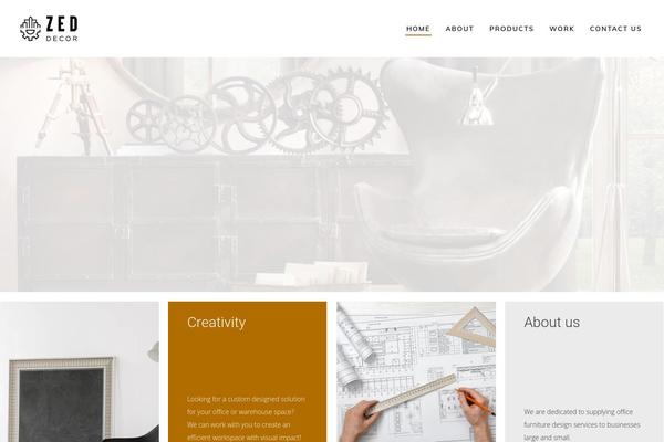 Ambient-child theme site design template sample