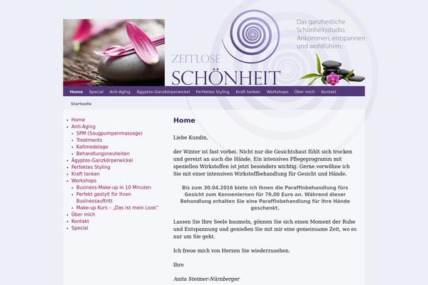 Weaver II theme site design template sample