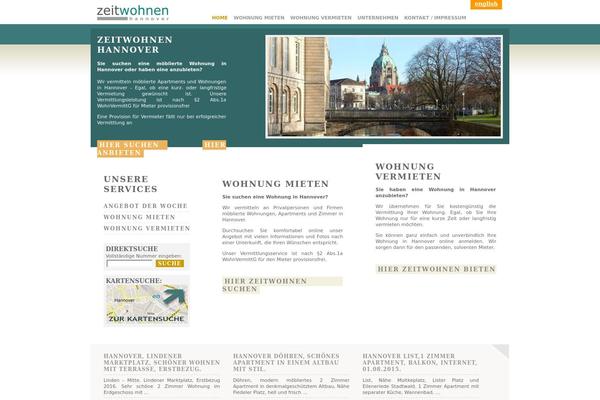 zeitwohnen-hannover.de site used Bluecage