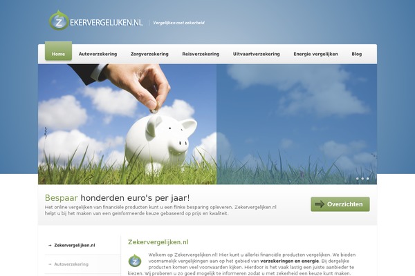 zekervergelijken.nl site used 456theme