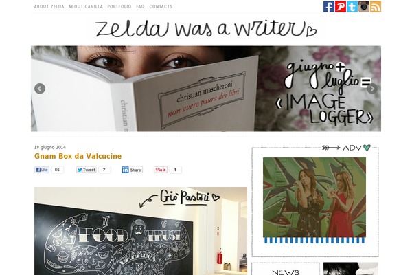 zeldawasawriter.com site used Zeldawasawriter