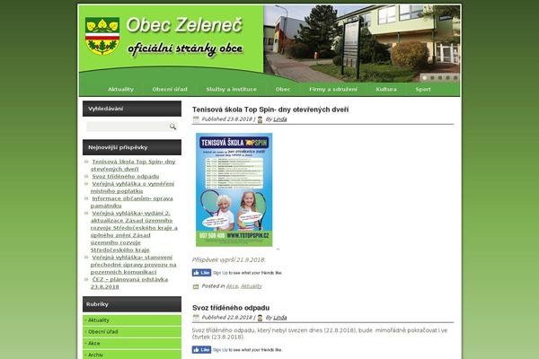 zelenec.cz site used Obec_zelenec64