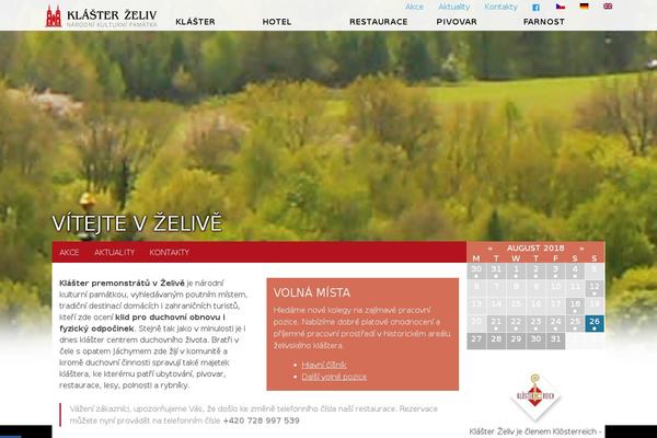 zeliv.eu site used Monastery