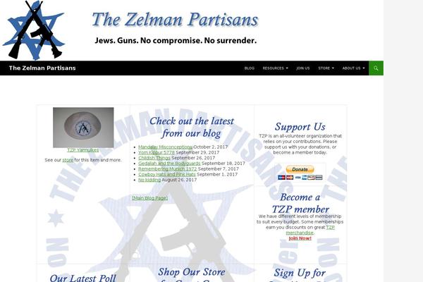 zelmanpartisans.com site used Twentyfourteen Child