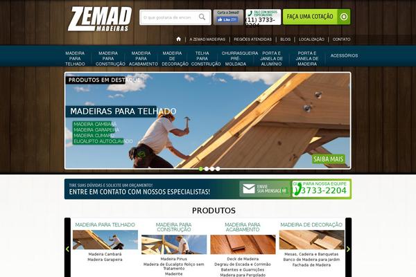 zemad.com.br site used Madeireira