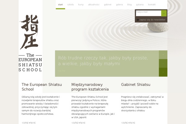 zen-shiatsu.pl site used Zen-shiatsu